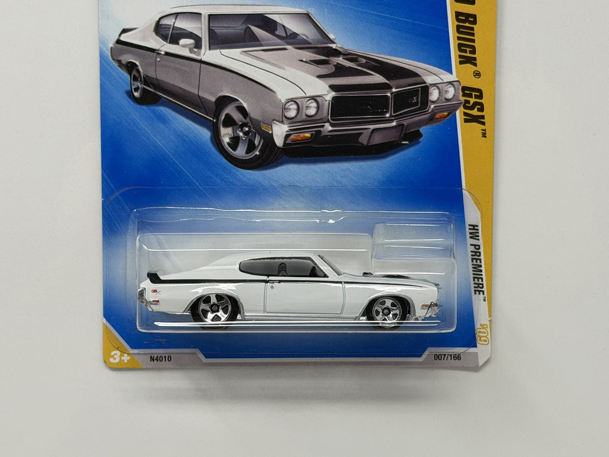 Hot Wheels HW Premiere 1970 Buick GSX 1:64 Diecast White
