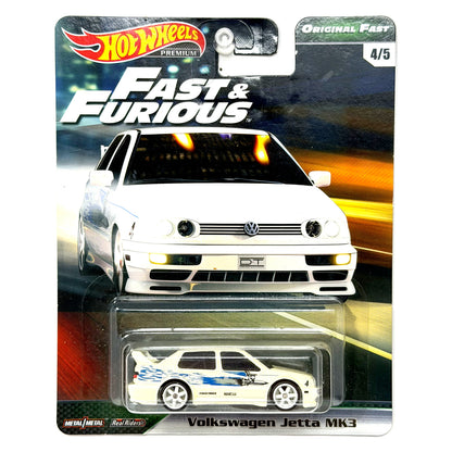 Hot Wheels Premium Fast & Furious Original Volkswagen Jetta MK3 1:64 Diecast