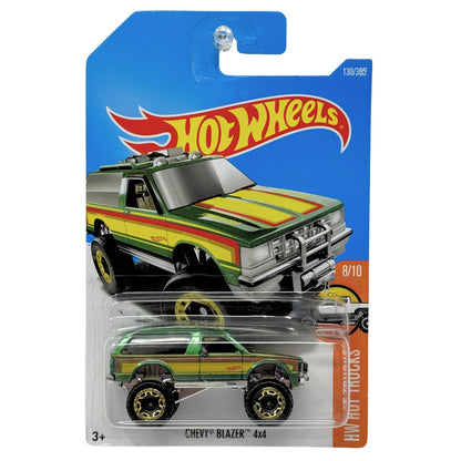 Hot Wheels Hot Trucks 1989 Chevy Blazer 4x4 1:64 Diecast V2