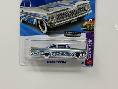 Hot Wheels ZAMAC Layin' Low 1959 Chevrolet Impala 1:64 Diecast