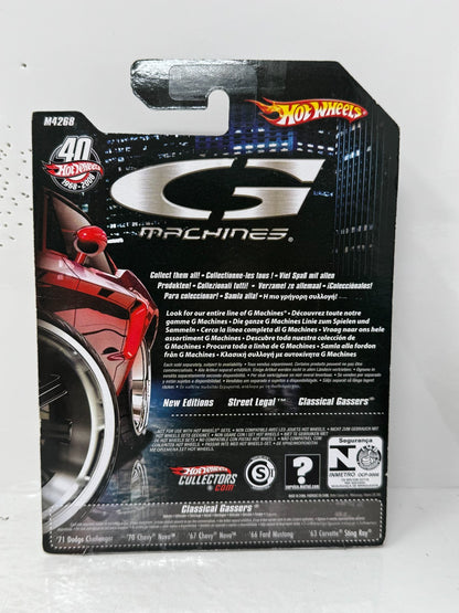 Hot Wheels G Machines 1966 Ford Mustang Gasser 1:50 Diecast