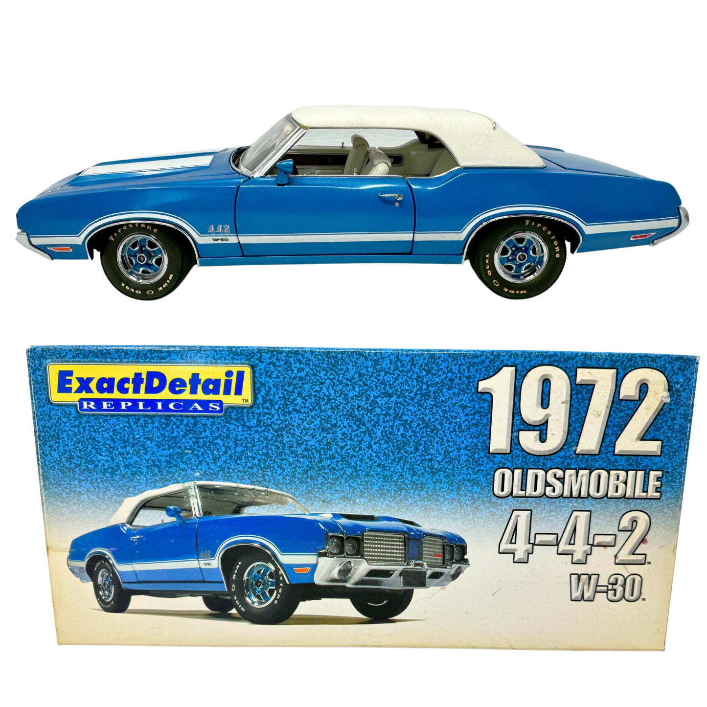 Exact Detail Replicas 1972 Oldsmobile 442 W-30 1:18 Diecast 458/ 2000