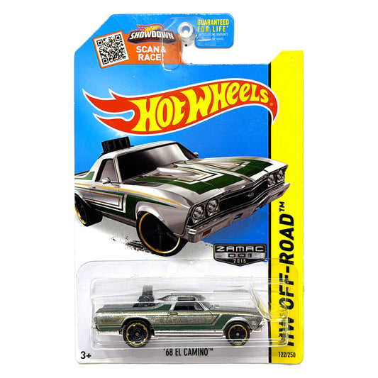 Hot Wheels ZAMAC HW Off-Road 1968 Chevrolet El Camino 1:64 Diecast
