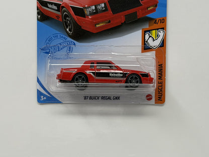 Hot Wheels Muscle Mania 1987 Buick Regal GNX 1:64 Diecast Red