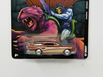 Hot Wheels Masters of the Universe 1957 Buick Skeletor 1:64 Diecast Real Riders