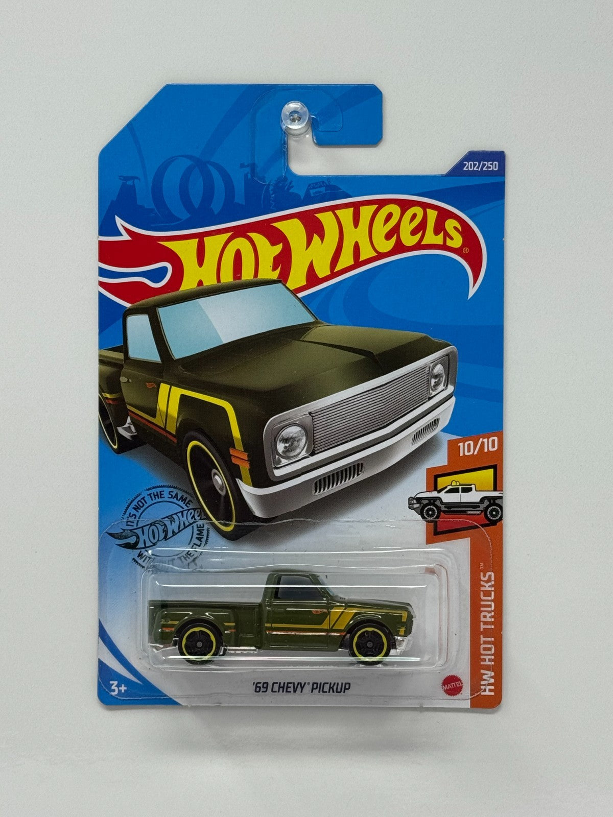 Hot Wheels HW Hot Trucks 1969 Chevy Pickup 1:64 Diecast