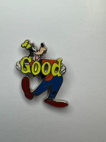 WDW Disney Goofy "Good" Collection Hidden Mickey Trading Pin DC2S8