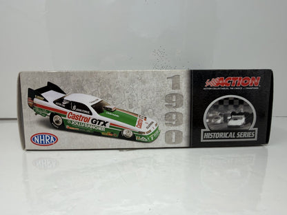 Action NHRA Historical John Force 1990 Oldsmobile Chrome 1 of 390 1:24 Diecast