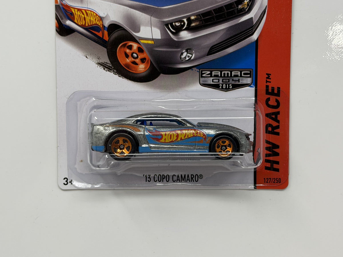 Hot Wheels ZAMAC HW Race 2013 COPO Camaro 1:64 Diecast