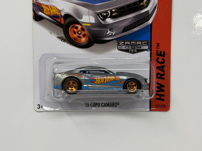 Hot Wheels ZAMAC HW Race 2013 COPO Camaro 1:64 Diecast