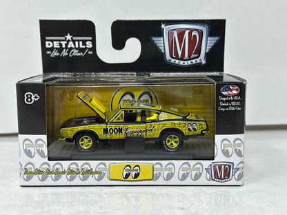 M2 Machines Mooneyes 1968 Plymouth Barracuda HEMI Super Stock CHASE 1:64 Diecast
