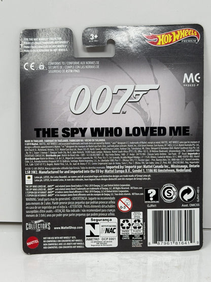 Hot Wheels Premium 007 James Bond Lotus Esprit S1 1:64 Real Riders