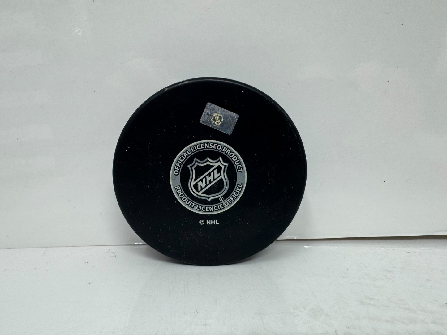 Denis Savard Chicago Blackhawks Signed NHL Autograph Puck Gold Auto