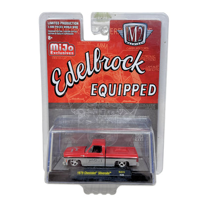 M2 Machines Edelbrock Equipped 1979 Chevrolet Silverado 1:64 Diecast