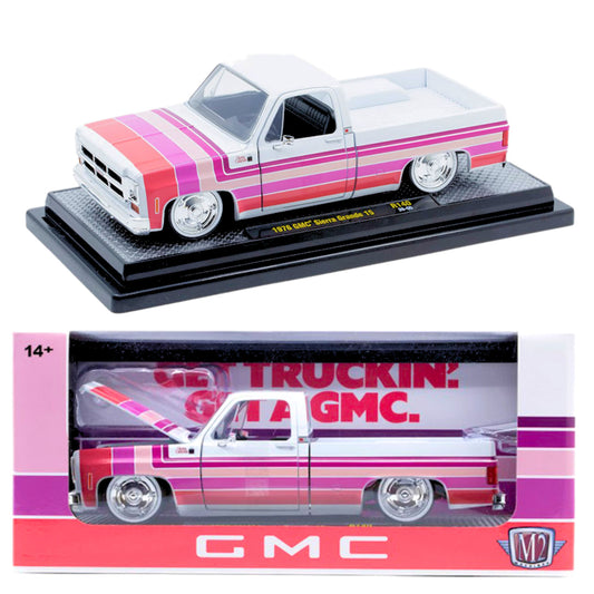 M2 Machines 1976 GMC Sierra Grande 15 Pickup Truck 1:24 Diecast