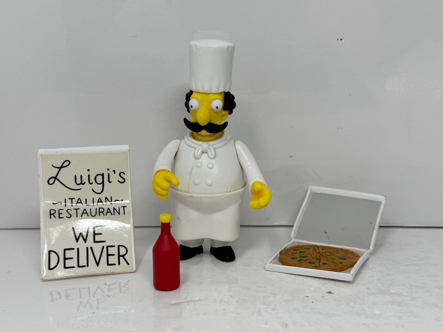 Simpsons World of Springfield Luigi Risotto Figure Playmates
