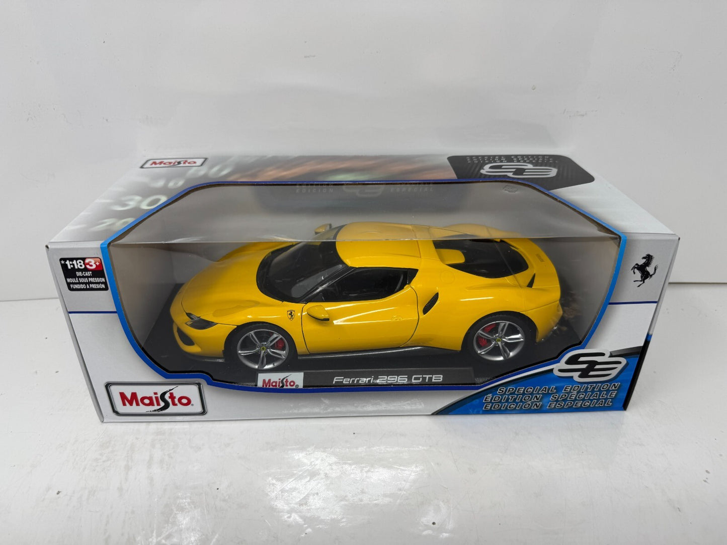 Maisto Ferrari 296 GTB Special Edition 1:18 Diecast