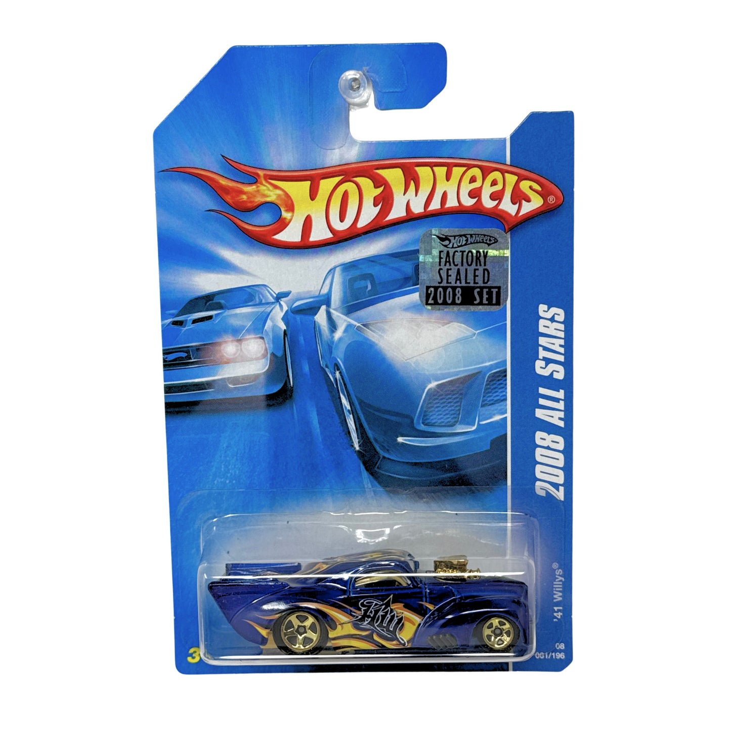 Hot Wheels 2008 All Stars 1941 Willys 1:64 Diecast Factory Sealed