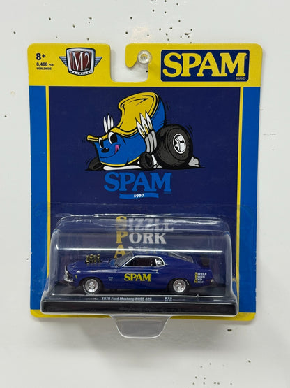 M2 Machines Spam 1970 Ford Mustang Boss 429 1:64 Diecast