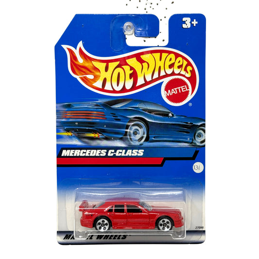 Hot Wheels Mercedes C-Class 1:64 Diecast Red