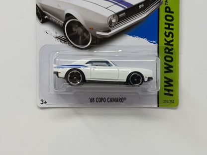 Hot Wheels HW Workshop 1968 COPO Camaro 1:64 Diecast White