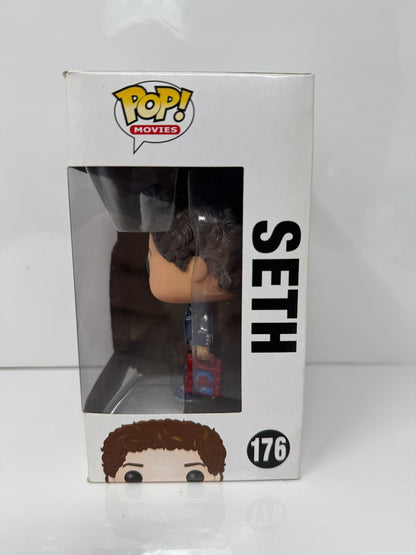 Funko Pop! Movies Superbad #176 Seth Vinyl Figure Damaged Box