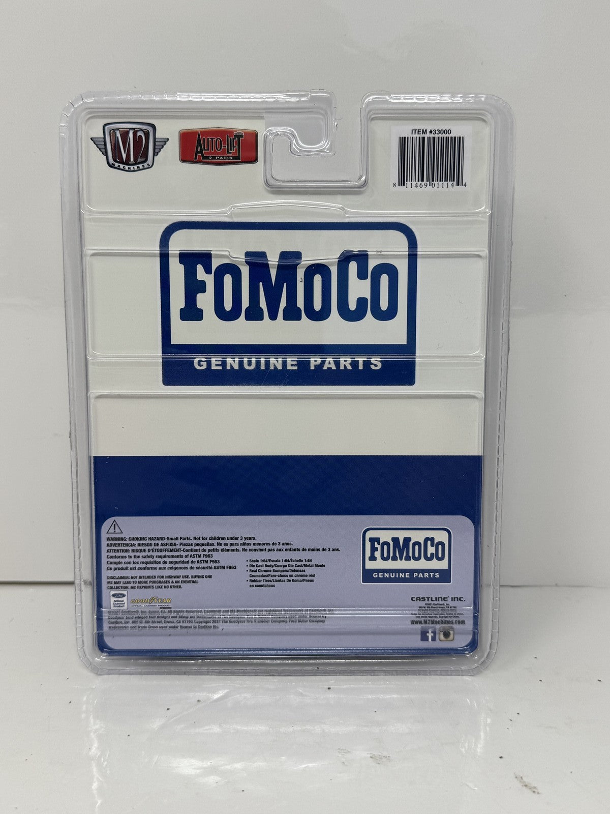 M2 Machines FoMoCo 1972 Ford F-250 & 1969 Ford F-100 Ranger CHASE 1:64 Diecast