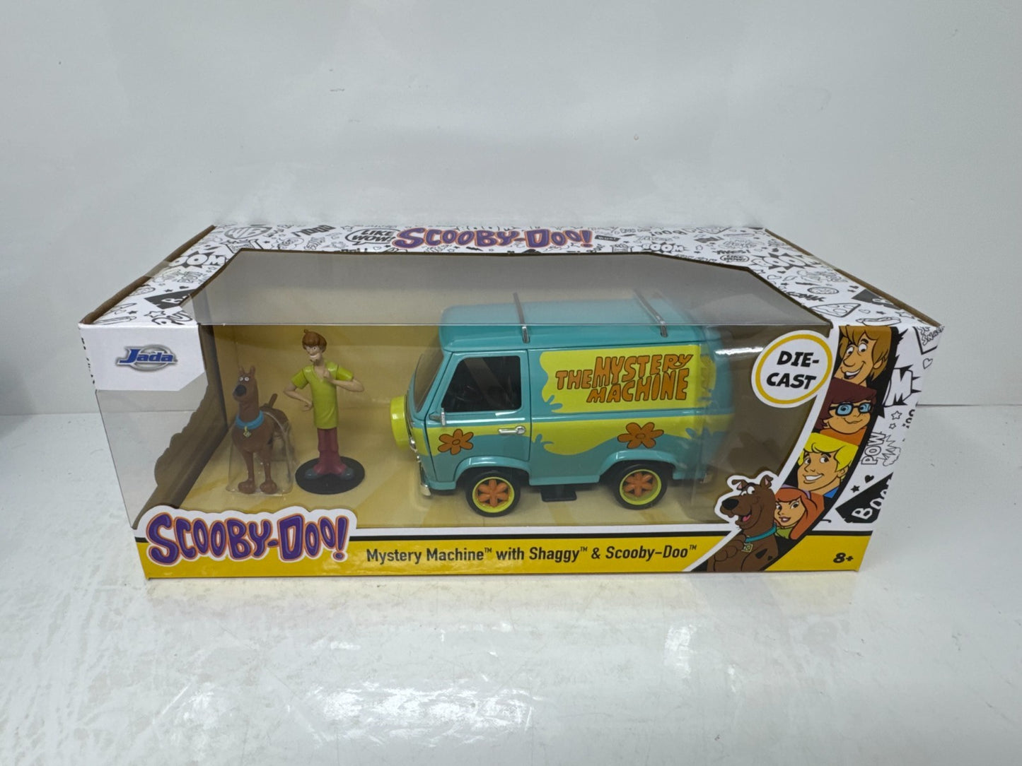 Jada Scooby-Doo Mystery Machine with Shaggy & Scooby-Doo Figures 1:24 Diecast