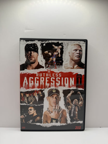 WWE Ruthless Aggression Vol. 1 2-Disc DVD John Cena Brock Lesnar Wrestling