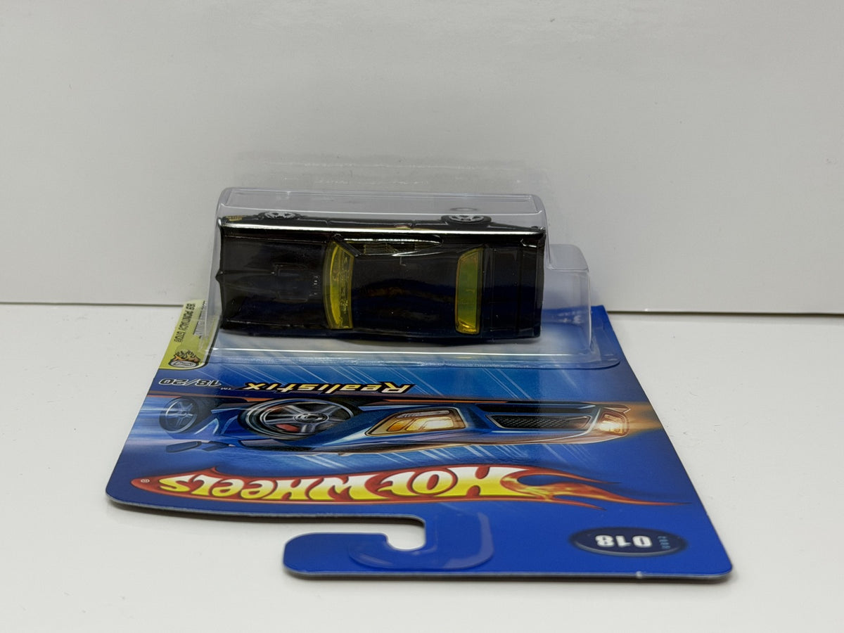 Hot Wheels Realistix 2005 First Editions 1969 Pontiac GTO 1:64 Diecast Black V1