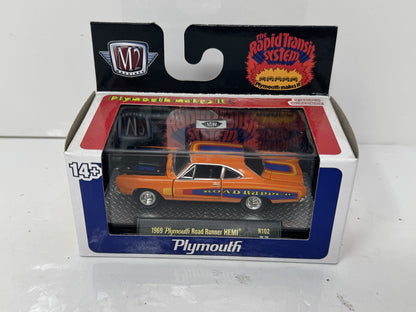 M2 Machines 1969 Plymouth Road Runner HEMI 1:64 Diecast
