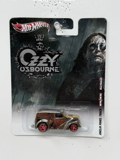 Hot Wheels Ozzy Osbourne Blizzard of Ozz Anglia Panel Truck 1:64 Diecast RRs