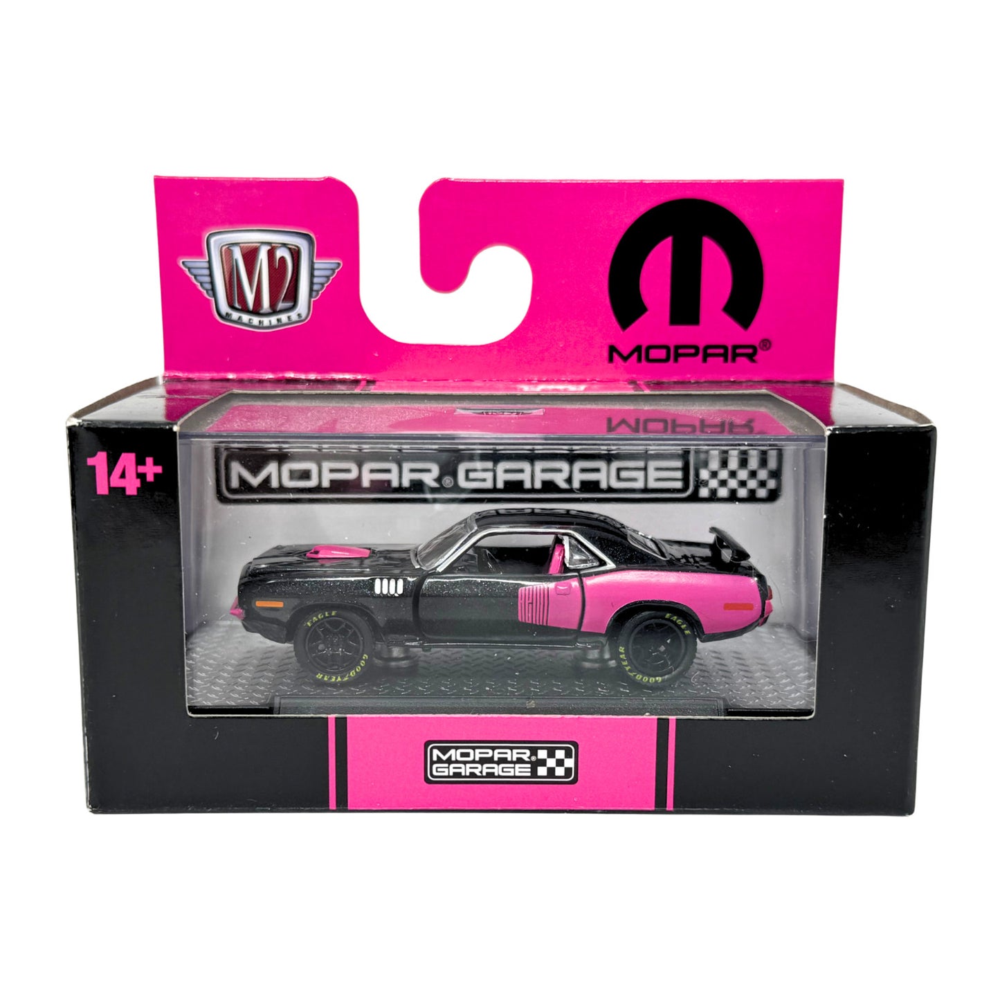 M2 Machines Mopar Garage 1971 Plymouth HEMI Cuda 1:64 Diecast