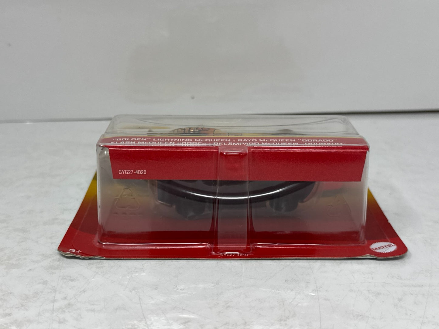Disney Pixar Cars Golden Lightning McQueen Rust-Eze Edition 1:55 Diecast