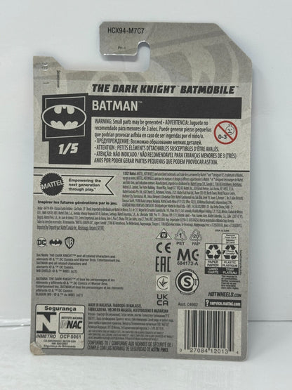 Hot Wheels Treasure Hunt The Dark Knight Batmobile 1:64 Diecast