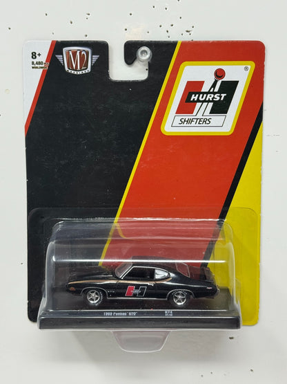 M2 Machines Hurst Shifters 1969 Pontiac GTO 1:64 Diecast
