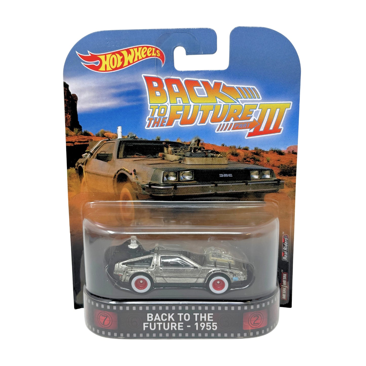 Hot Wheels Retro Entertainment Back to the Future Time Machine 1955 1:64 Diecast