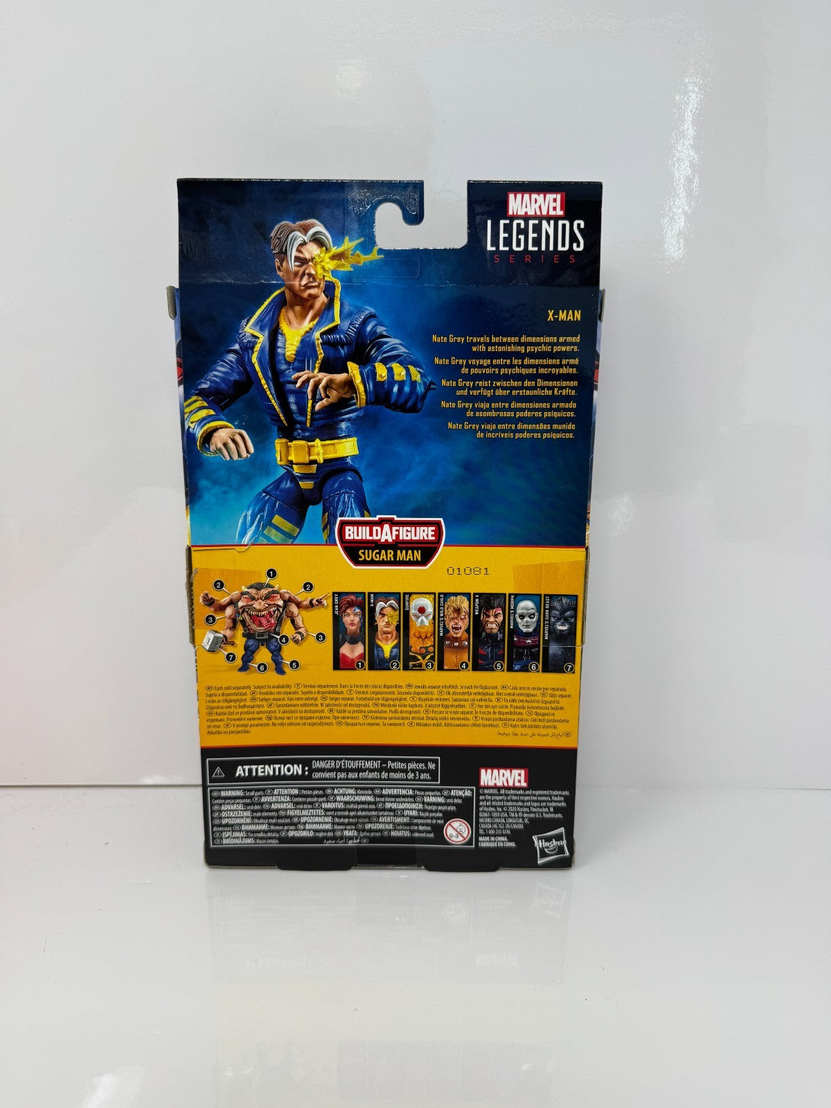 Marvel Legends X-Men X-Man Action Figure w/ Sugar Man BAF Piece