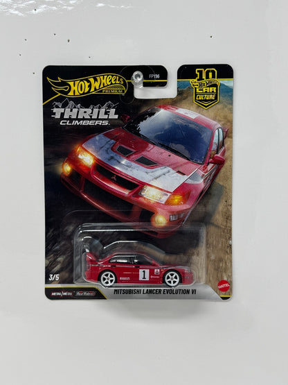 Hot Wheels Premium Thrill Climbers Mitsubishi Lancer Evo VI 1:64 Diecast