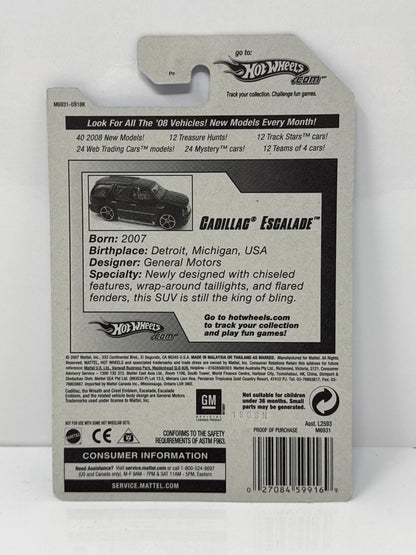 Hot Wheels All Stars Cadillac Escalade 1:64 Diecast Factory Sealed V2