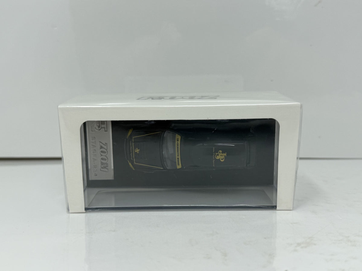 ZOOM John Player Special Nissan Stagea R34-R 1:64 Diecast