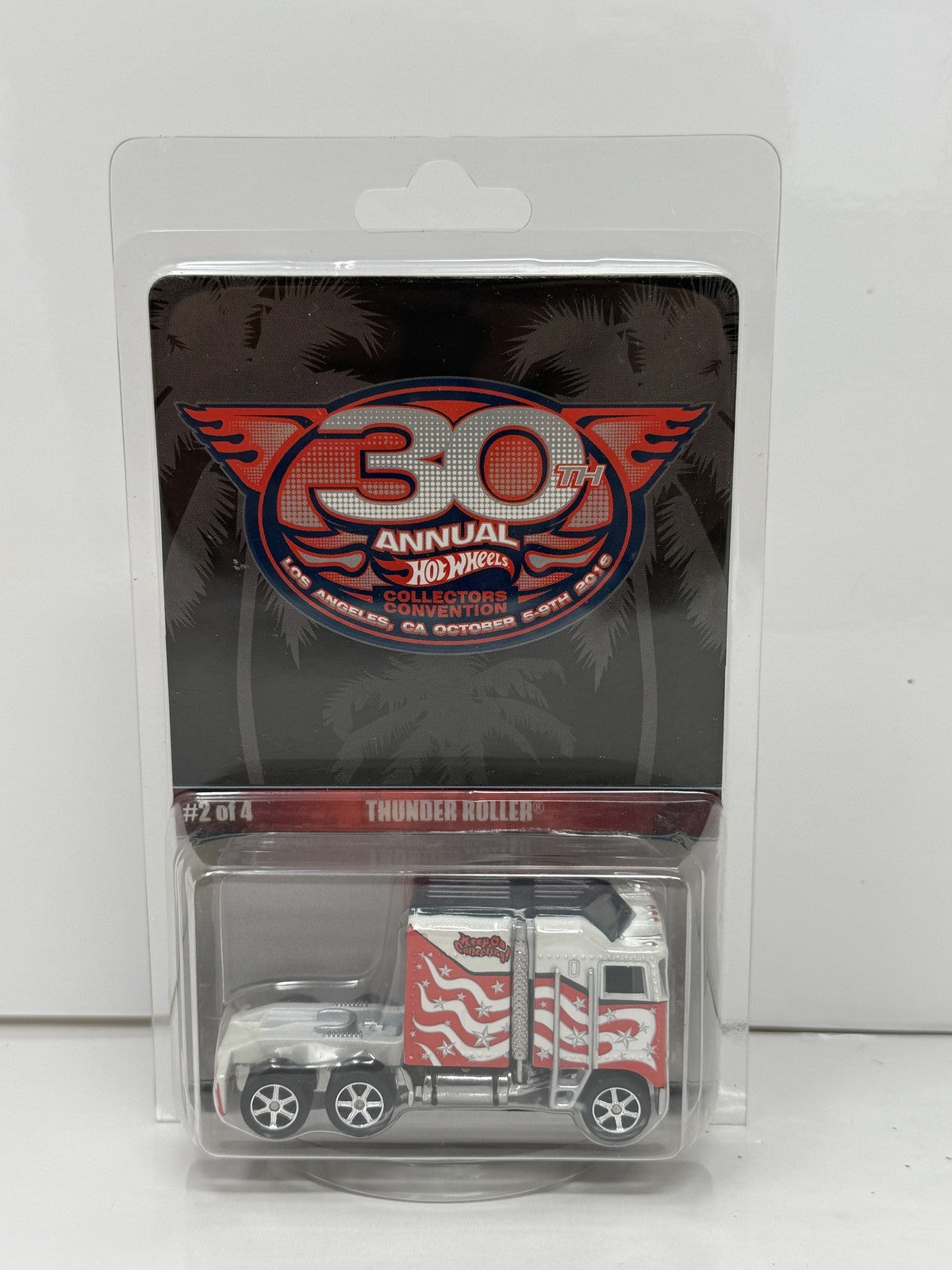 Hot Wheels 2016 30th Collectors Convention Thunder Roller 1:64 Diecast 0724/2600