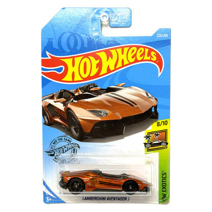 Hot Wheels Super Treasure Hunt Lamborghini Aventador J Exotics 1:64 Diecast STH