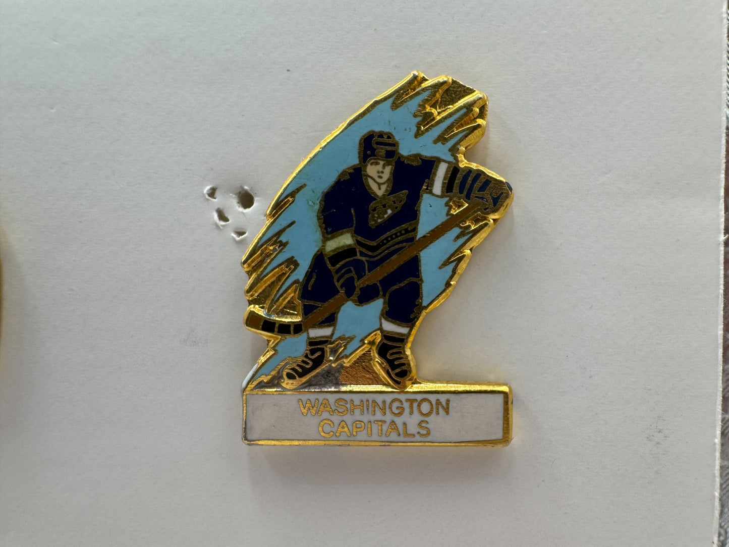 Washington Capitals Player NHL Hockey Lapel Pin