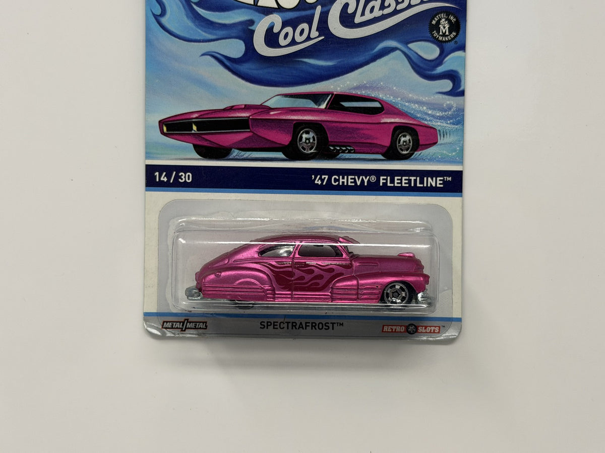Hot Wheels Cool Classics 1947 Chevrolet Fleetline 1:64 Diecast Pink