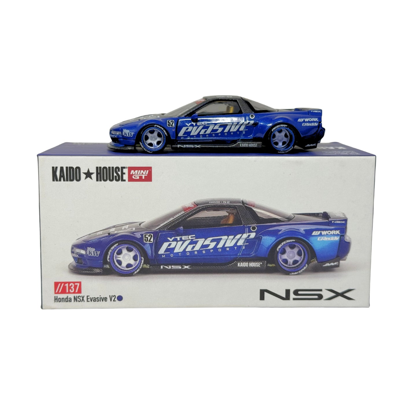 Kaido House Mini GT Honda NSX Evasive V2 1:64 Diecast