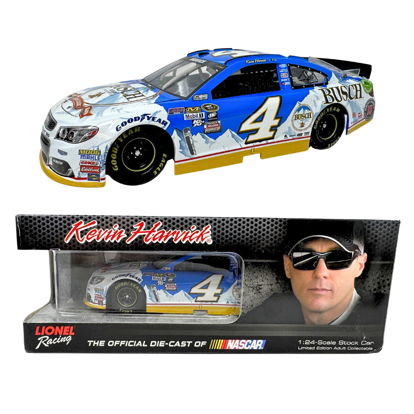 Lionel Racing Nascar #4 Kevin Harvick Busch Beer 2016 Chevy SS 1:24 Diecast