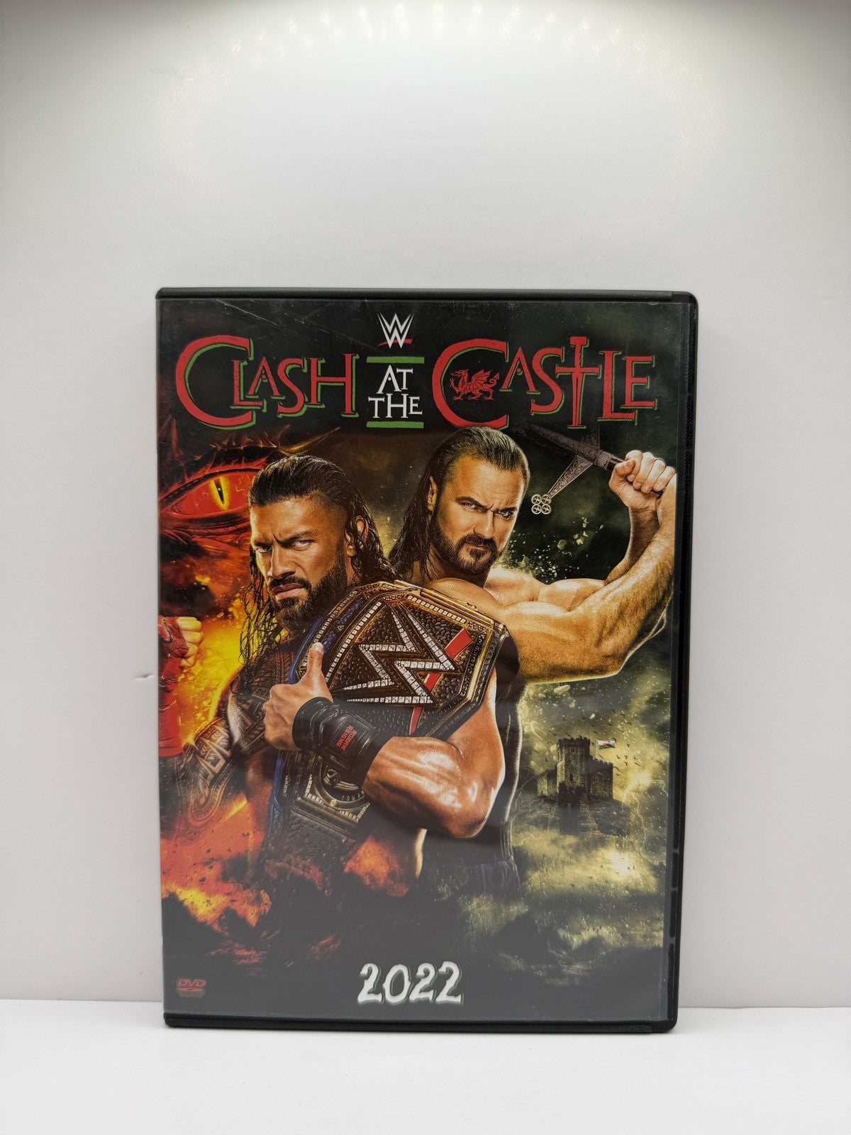 WWE Clash at the Castle 2022 (DVD) Roman Reigns Drew McIntyre