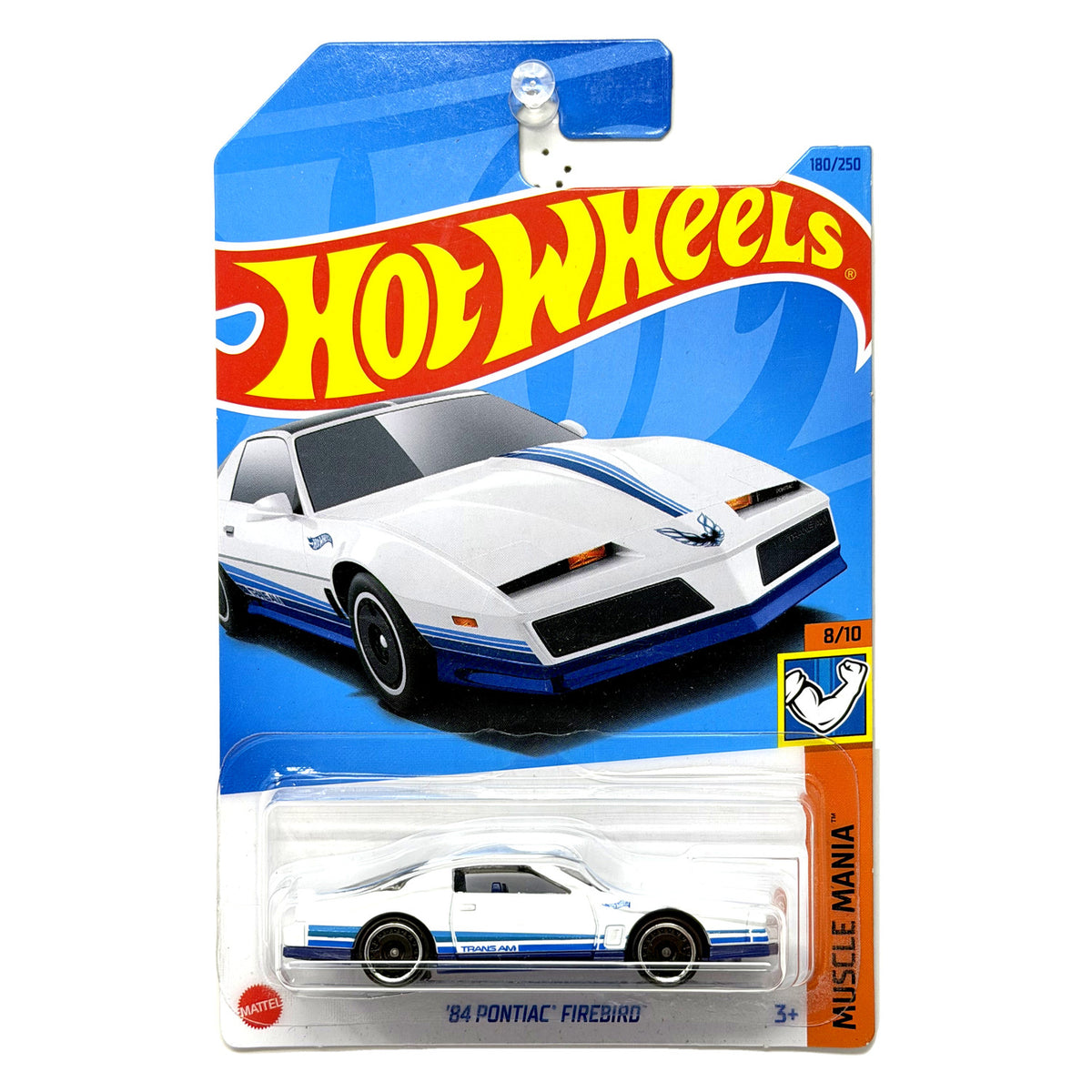 Hot Wheels Muscle Mania 1984 Pontiac Firebird 1:64 Diecast White