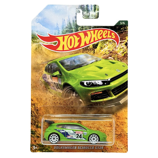 Hot Wheels Backroad Rally Series Volkswagen Scirocco GT24 1:64 Diecast